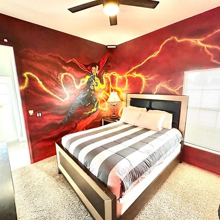 אורלנדו The Marvel Mansion 5Br Pool Home Near Disney World חדר תמונה